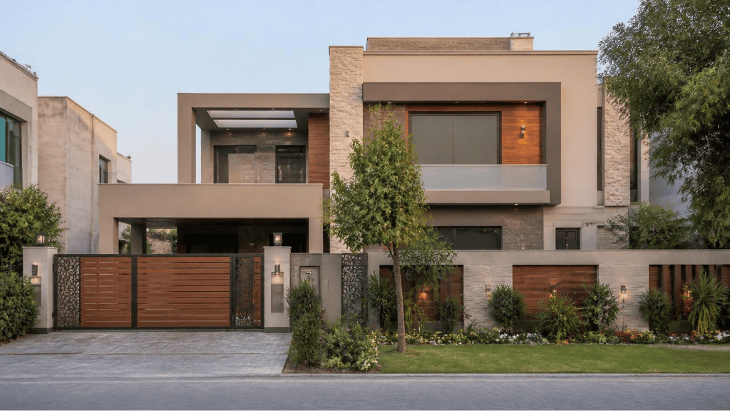 5 Marla independent house exterior in Union Town Lahore