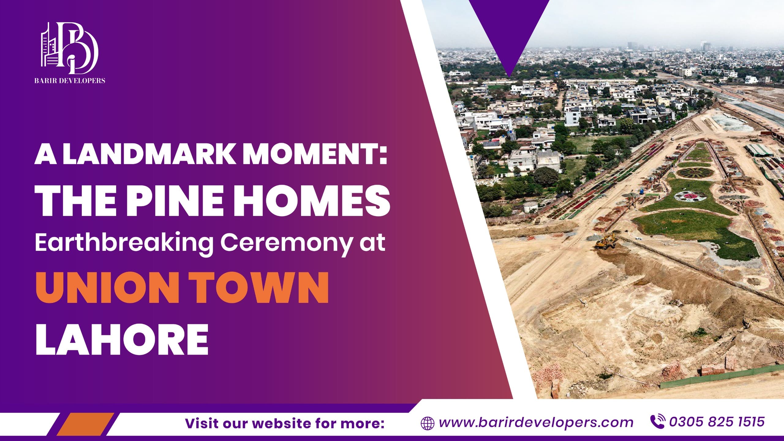 Pine Homes Earthbreaking
