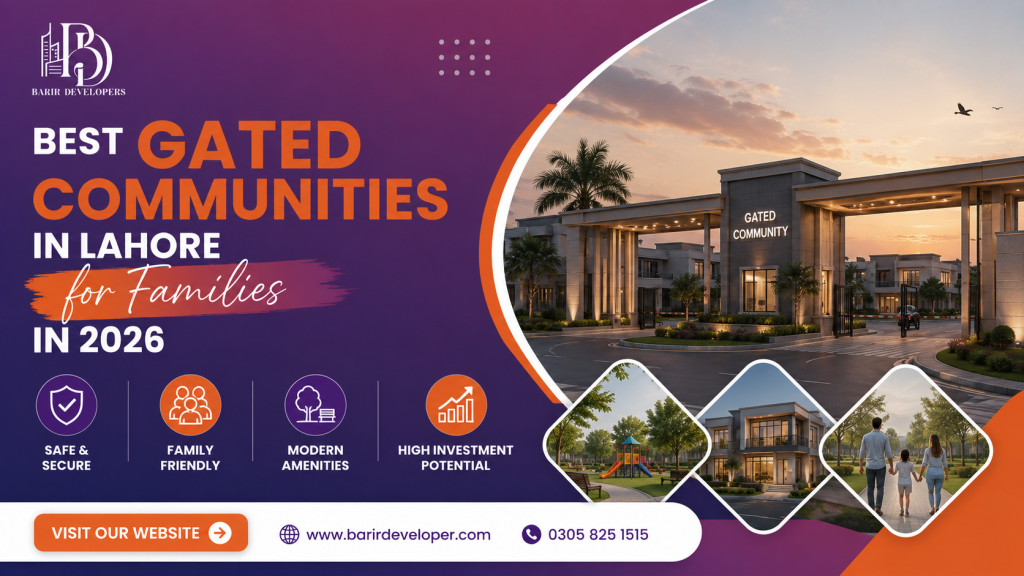 best gated communities in Lahore for families
